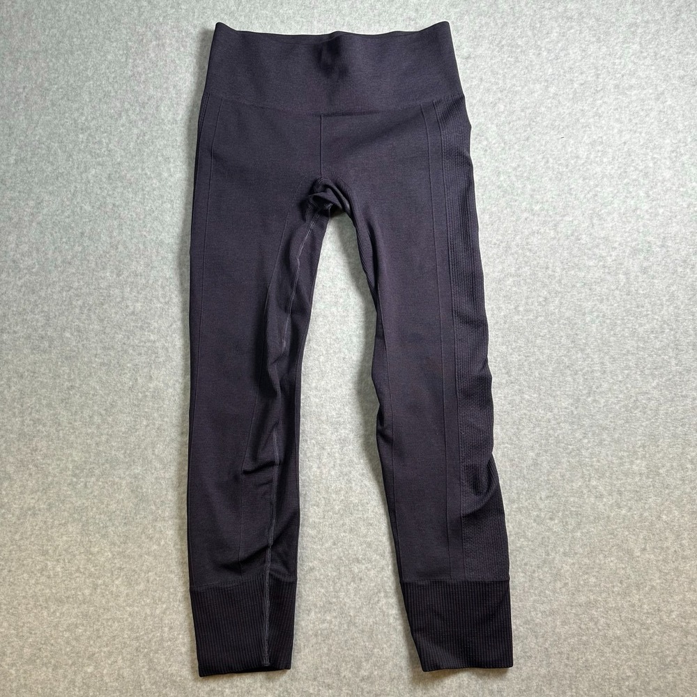 Lululemon Ebb to Street Leggings Womens Black High Rise Crop 23" Size 4
